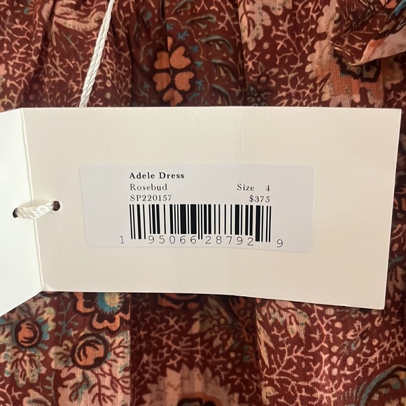 NWT Ulla Johnson Adele Dress in Rosebud - Picture 9 of 13